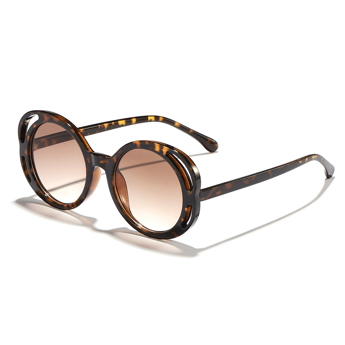 Damen modische Sonnenbrille mit komfortablem, runden Design Brehn