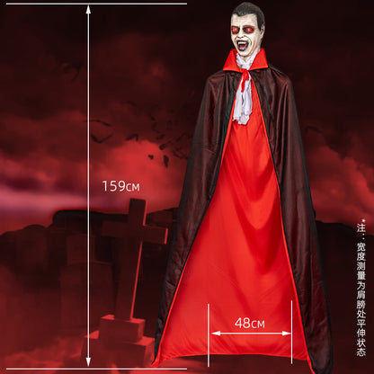 Gothic Vampire Cloak Kostüm Brehn