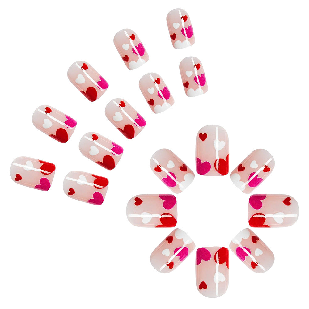 Herz-Themen-Nagelkunst-Set Brehn