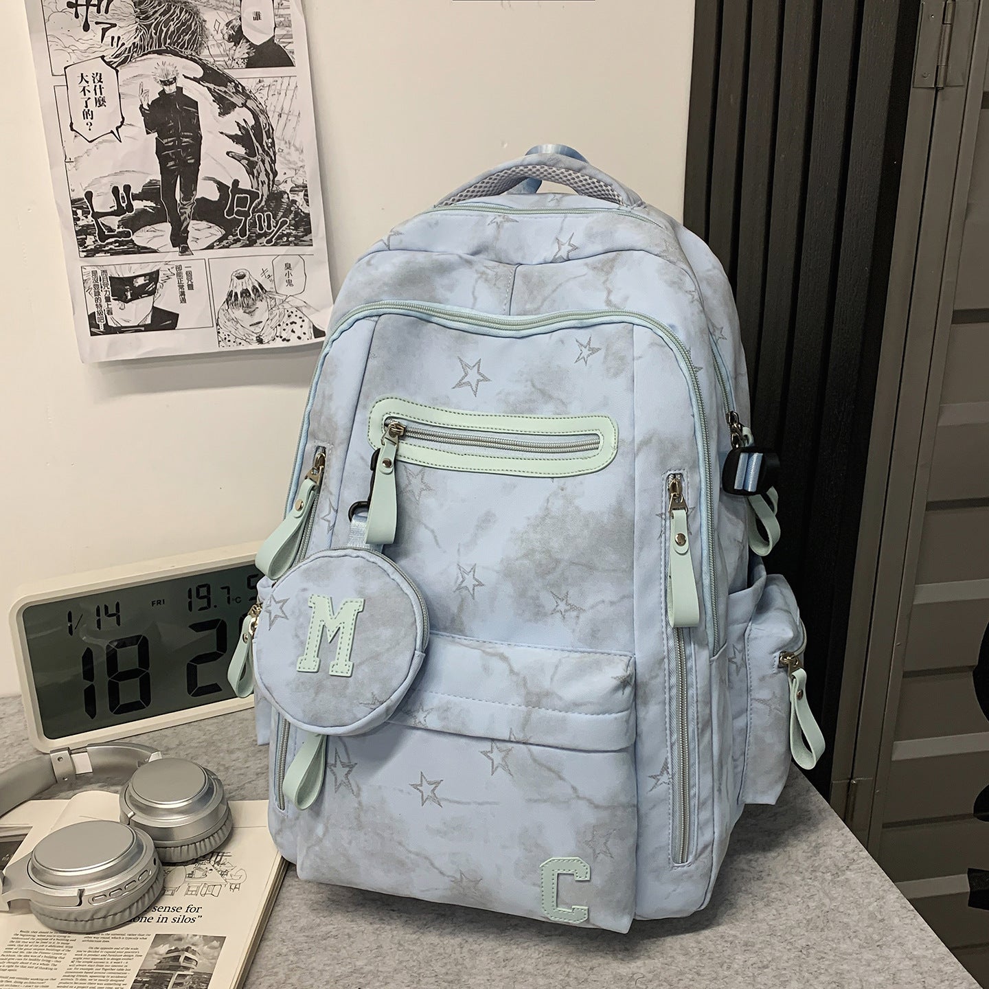 Vielseitiger Mehrfachfächer-Rucksack