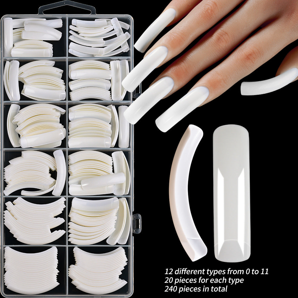 Premium Lange Stiletto Nagelspitze Set Brehn