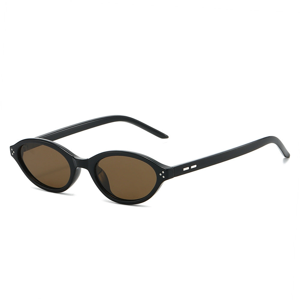Retro-inspirierte ovale Rahmen-Sonnenbrille Brehn 1787812534