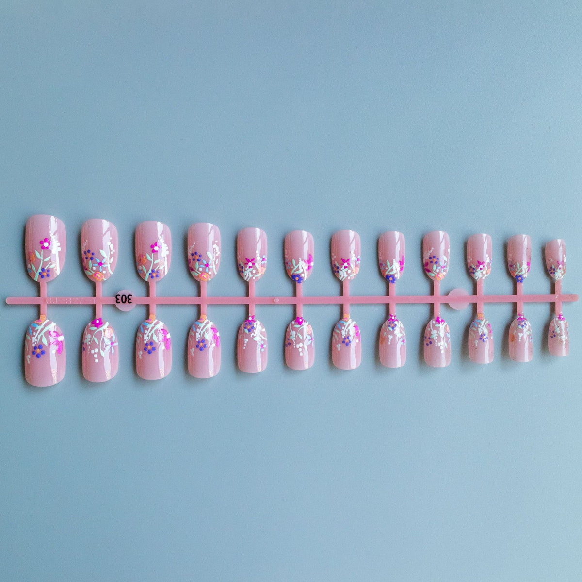 3D Blumen Acryl Nail Art Set