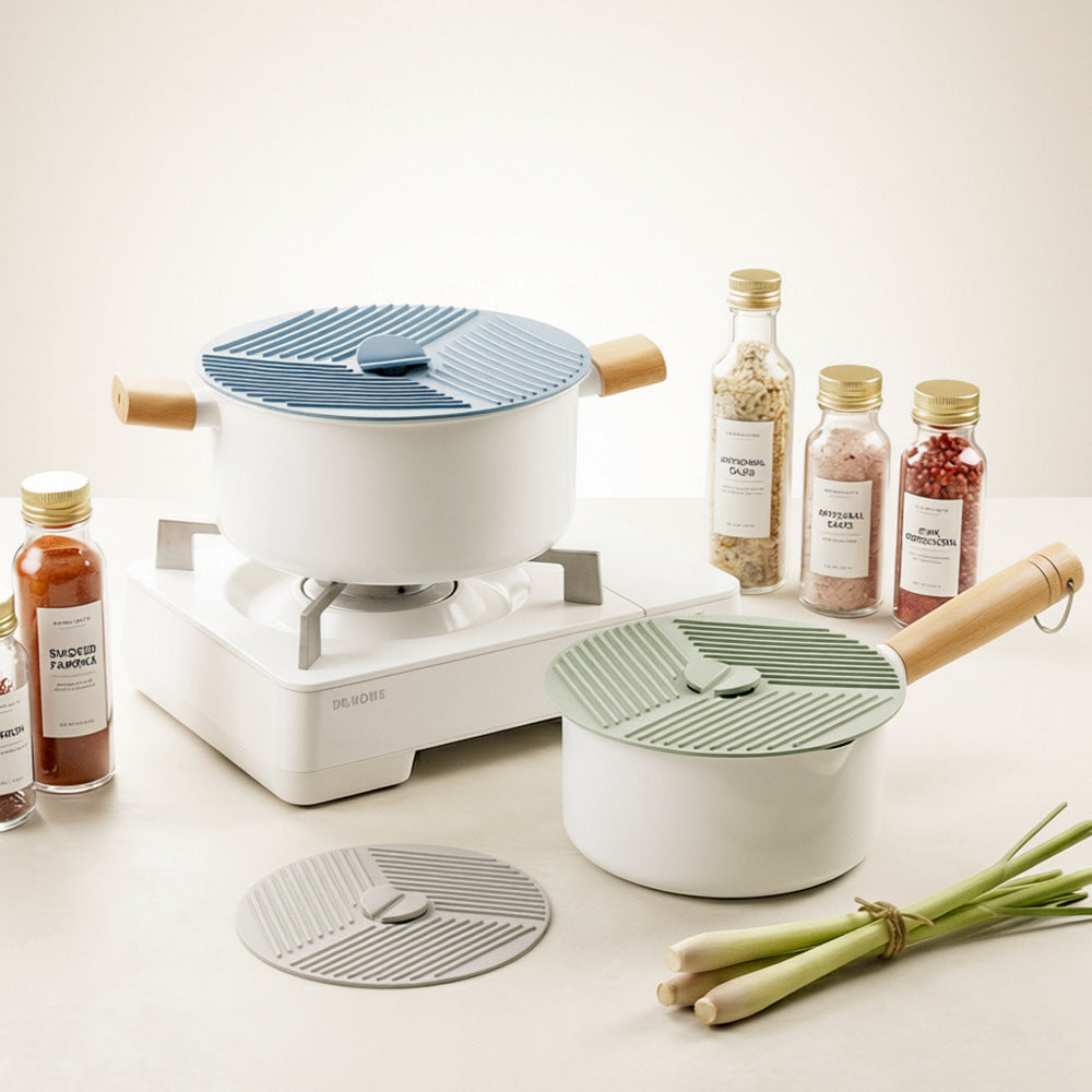 Silikon Küchendeckel mit Innovativem Dampfventil Brehn