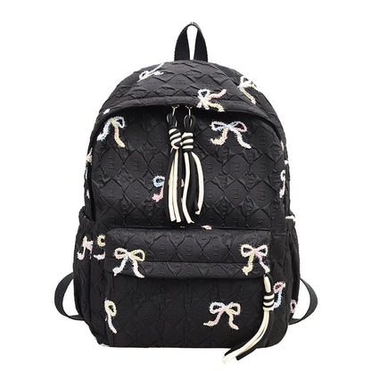 Kreativer Rucksack mit Schleifenmuster Brehn