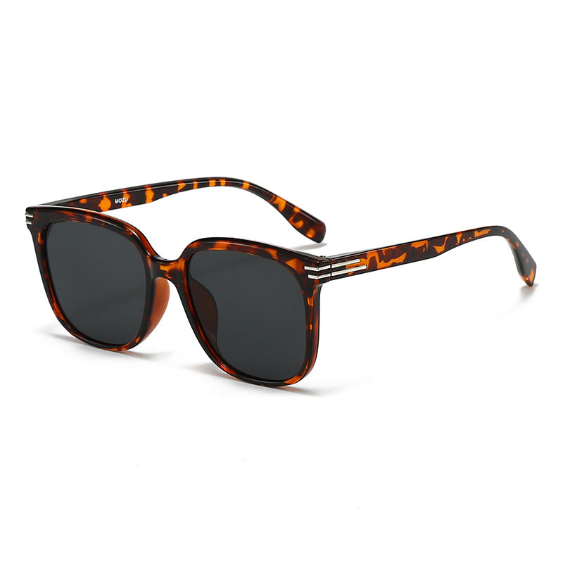 Retro Breite Rahmen Sonnenbrille