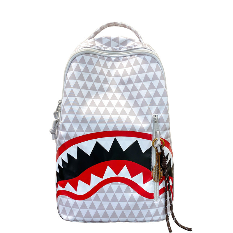 Rucksack mit Einzigartigem Hai-Motiv Brehn