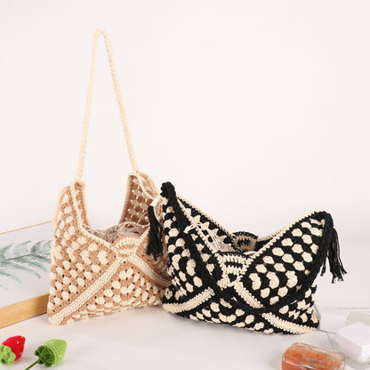 Kreative Handarbeit Schultertasche Brehn