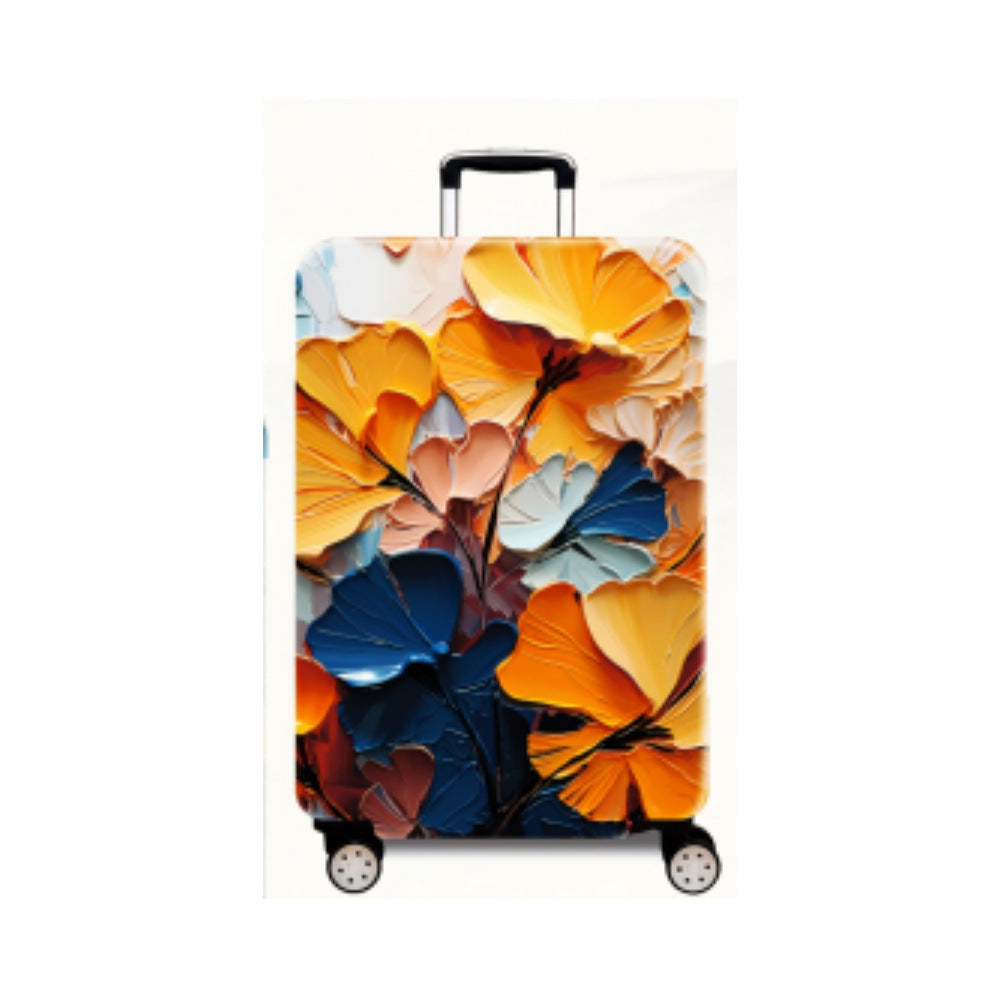 Damen Hartschalenreisekoffer mit modernem expressionistischem Kunstdesign Brehn