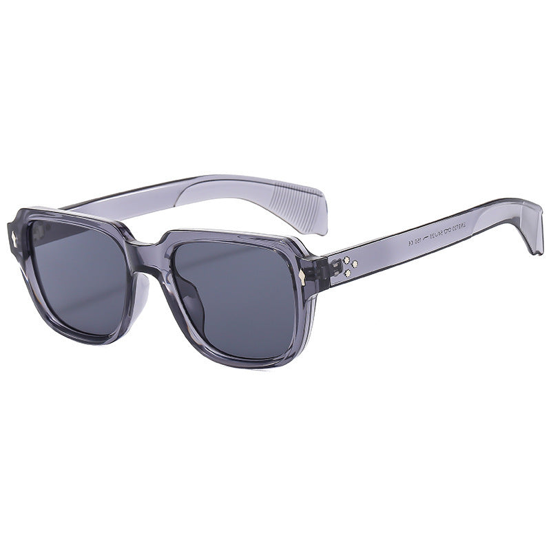 Damen Designer-Sonnenbrille im modernen eckigen Stil Brehn