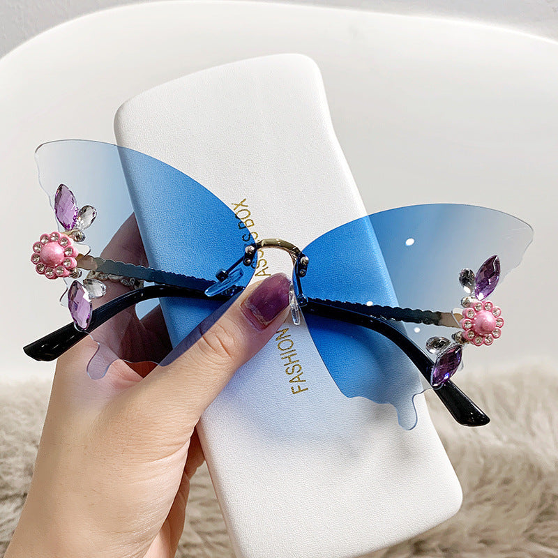 Damen kreative Schmetterling-Sonnenbrille Brehn