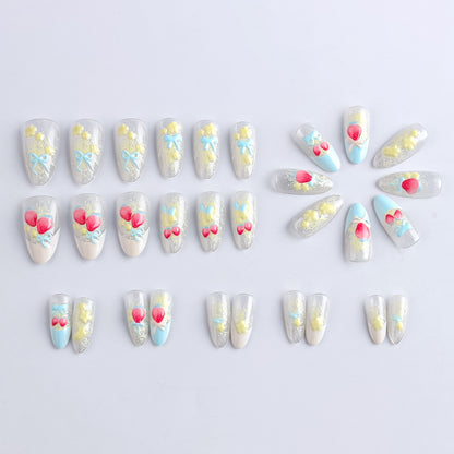 Dekoratives 3D Nagelkunst-Set Brehn