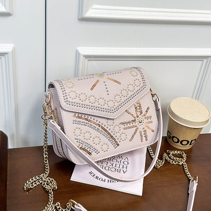 Elegante dekorative Kettenhandtasche