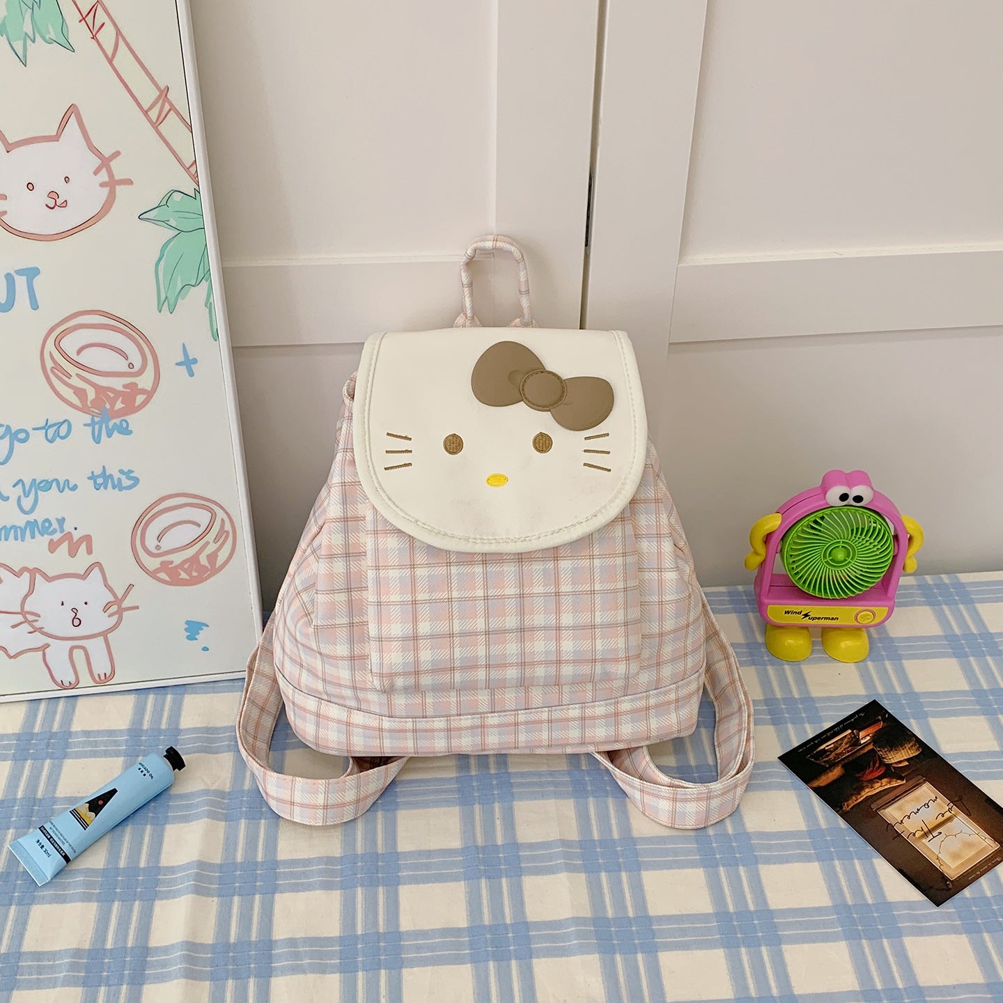 Niedlicher Charakter-Themen-Schulrucksack