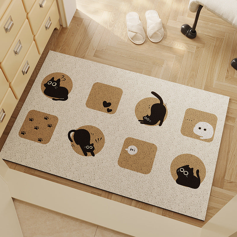Dekorativer Katzen-Themen Fußmatte