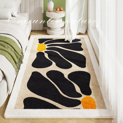 Künstlerisches Blatt-Design Teppich Brehn