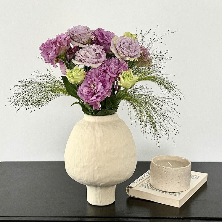 Künstlerische strukturierte Vase