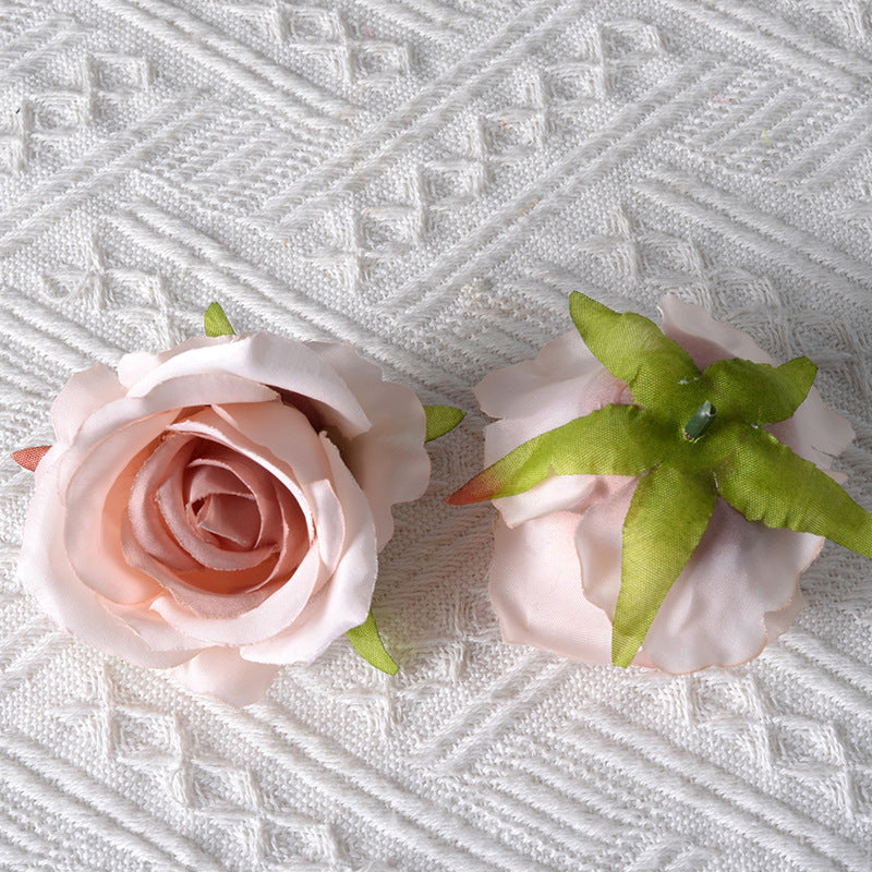 Eleganter Stoff Blumen Haarclip