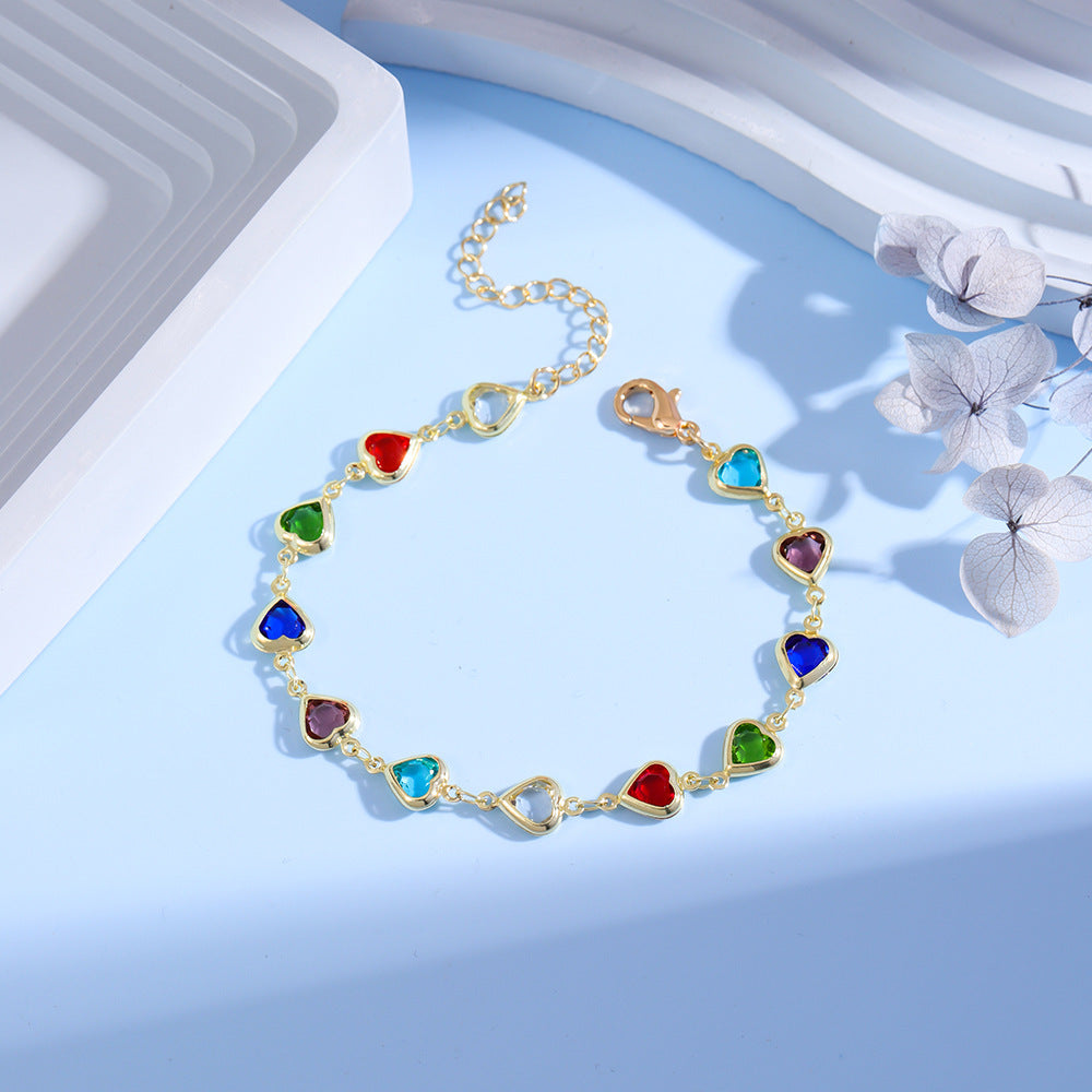Herz Charm Armband Brehn
