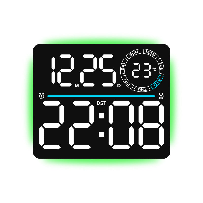 Digitale Wanduhr Brehn