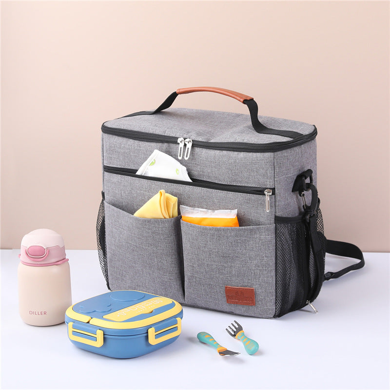 Damen Kühltasche mit isolierter Innenausstattung und mehreren Fächern Brehn