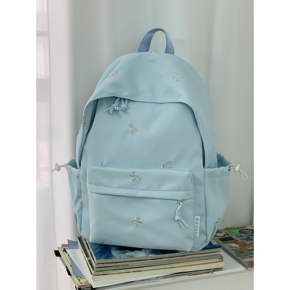 Stylische bestickte Rucksack Brehn 1791205438