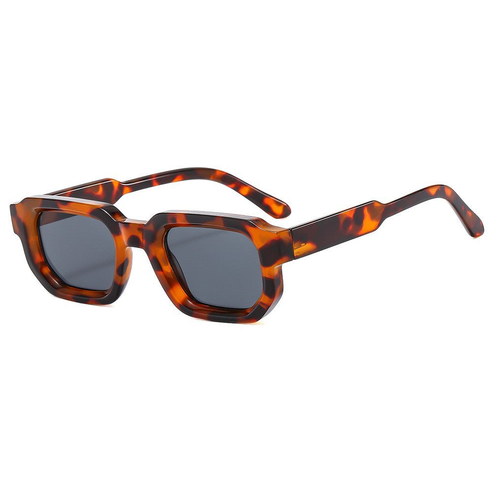 Damen Rechteckige Sonnenbrille mit markantem Design Brehn