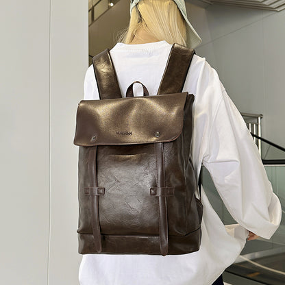 Stilvolle Vintage Leder Rucksack
