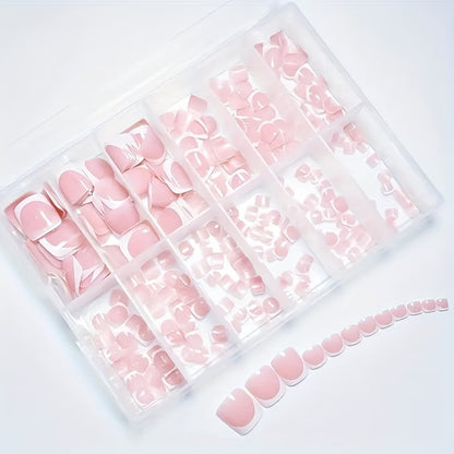 Deluxe Press-On Pediküre Set Brehn