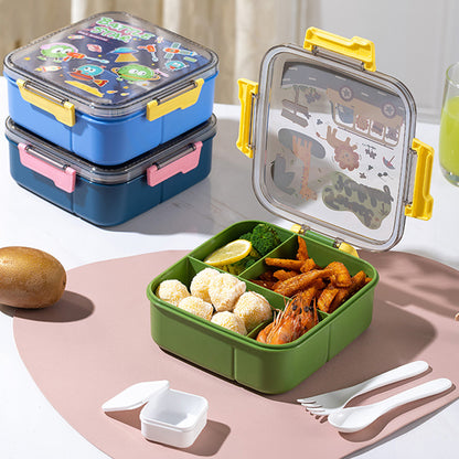 Verspielte Cartoon-Themen Bento Lunchbox