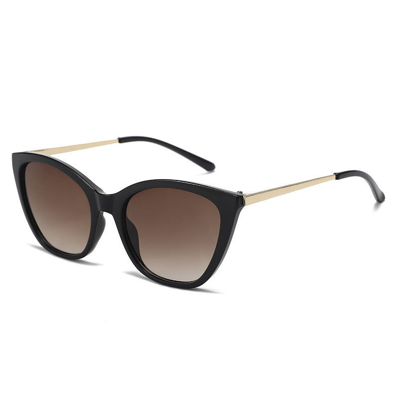 Damen elegante Cat-Eye Sonnenbrille mit hochwertigem Rahmen und UV-Schutz Brehn