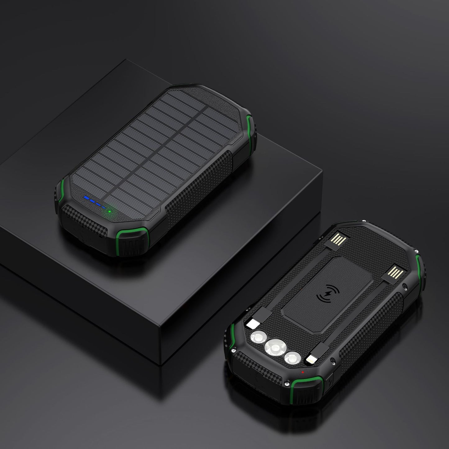 Robuste und Tragbare Solarlade-Powerbank Brehn