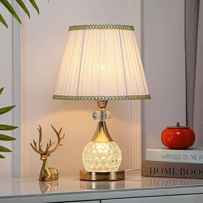 Elegante Kristallbasis Akzentlampe