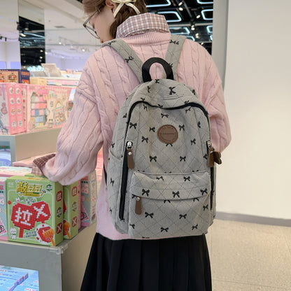 Mit einer Schleife verzierten Cordura-Rucksack Brehn