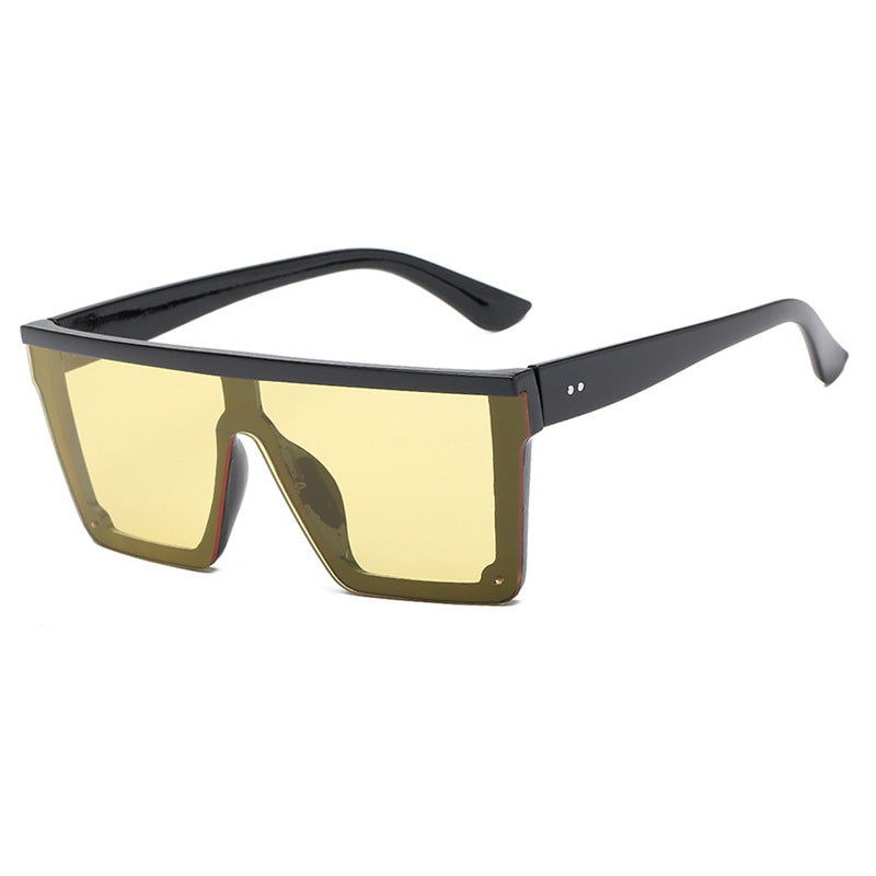 Damen futuristische Sonnenbrille im schützenden Oversized-Format Brehn