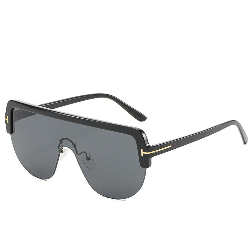 Zeitgenössische Voll-Rahmen Schildkröten-Sonnenbrille Brehn