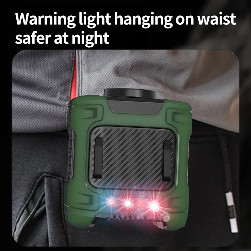 Unisex Tragbarer TaillenvFan mit leistungsstarkem Wind Brehn