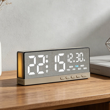 Digitaler Funkwecker mit großem LED-Display und multifunktionalen Einstellungen Brehn