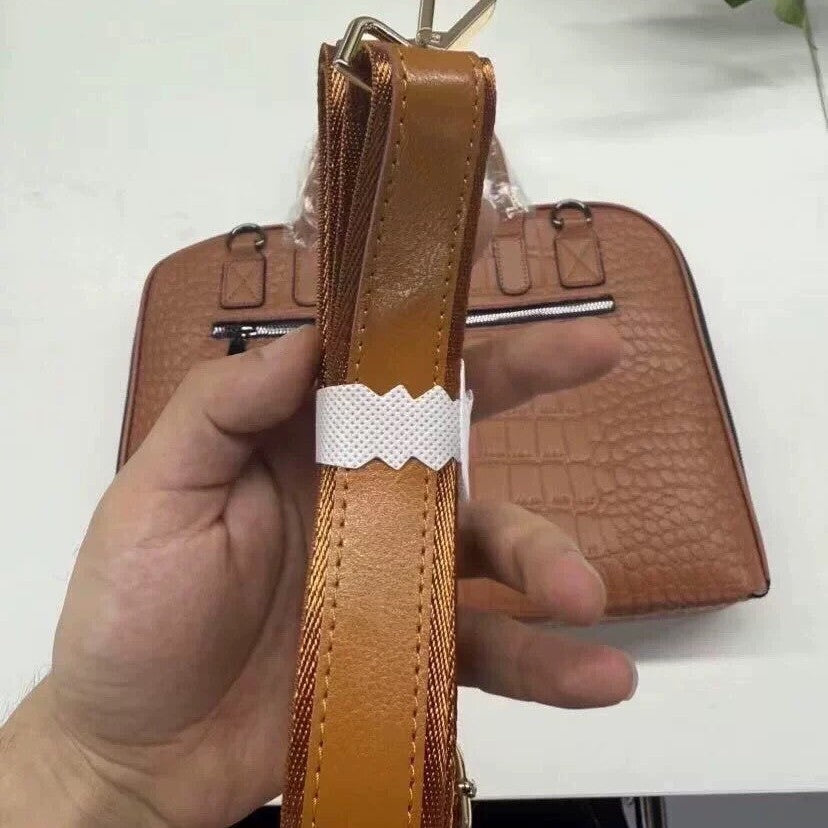 Stilvolle Handtasche mit Luxuriösem Krokodil-Design Brehn