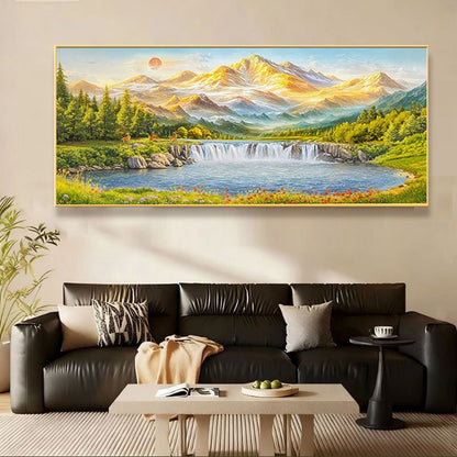 Szenische Berglandschaft Wandkunst