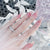 Kunstnagelset mit elegantem Ombre-Effekt Brehn