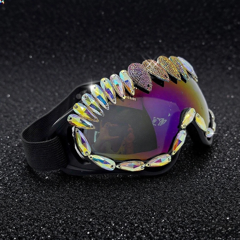 Damen Hochwertige Funkelnde Sportsonnenbrille Brehn