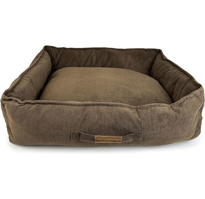 Bequemer quadratischer Hundebett