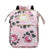 Blumenmuster Multi-Funktions-Rucksack Brehn