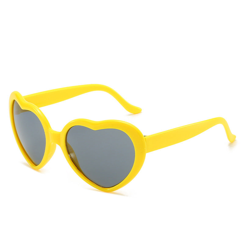 Damen Herzförmige Sonnenbrille Brehn