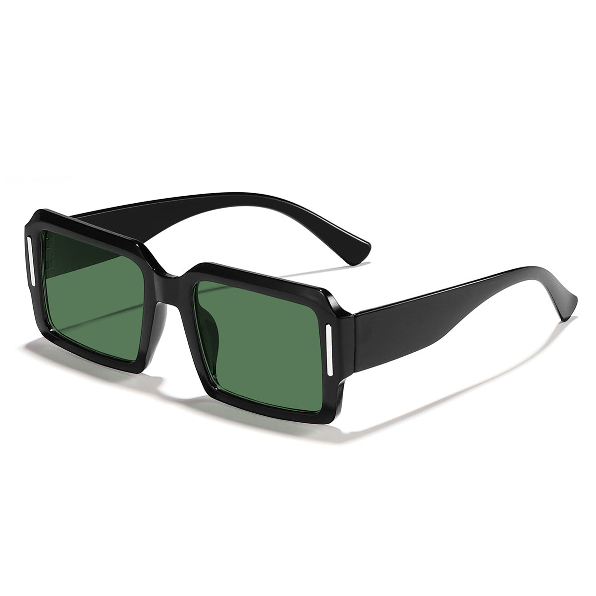 Damen modische quadratische Sonnenbrille mit stylischem Kunststoffrahmen Brehn