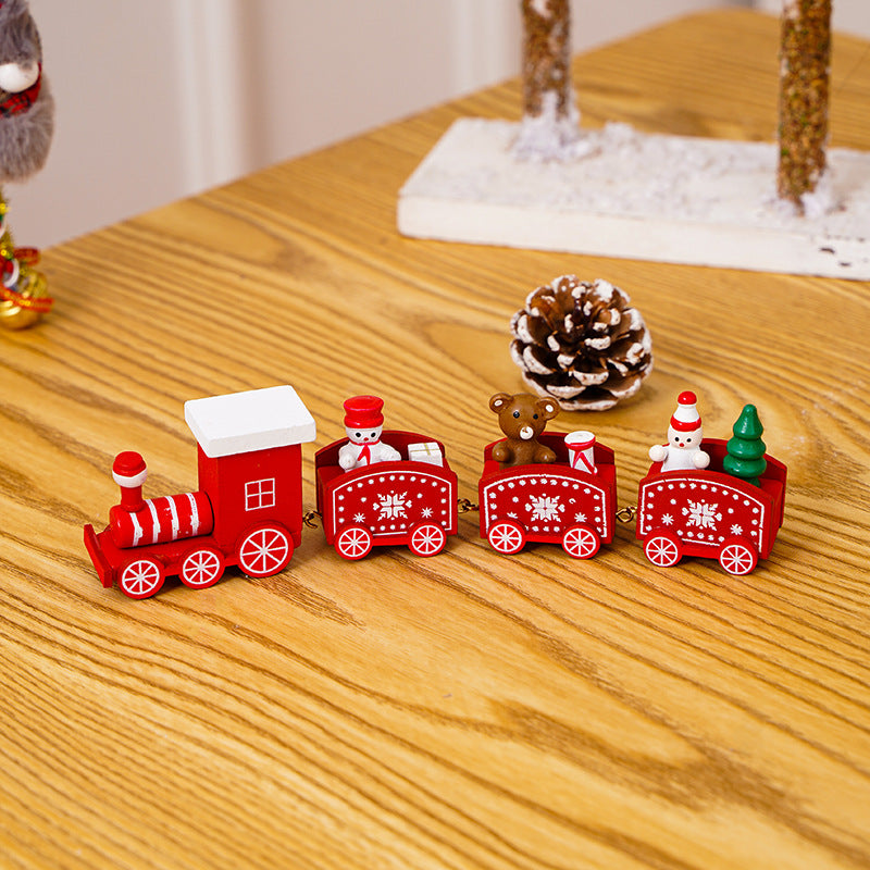 Dekoratives Weihnachtszug-Set Brehn