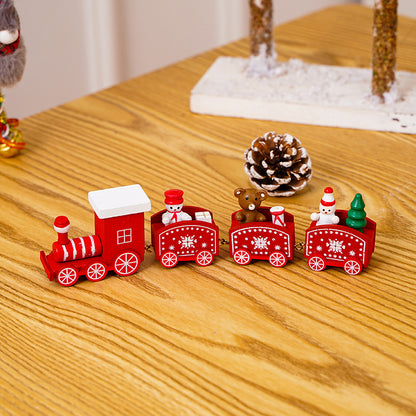 Dekoratives Weihnachtszug-Set Brehn