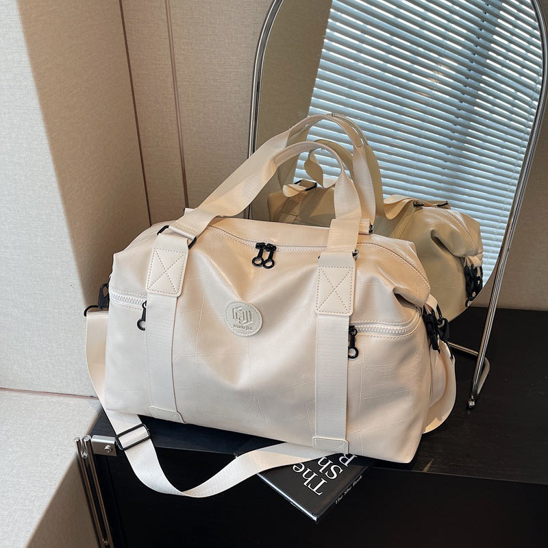 Premium Leder Duffel Tasche