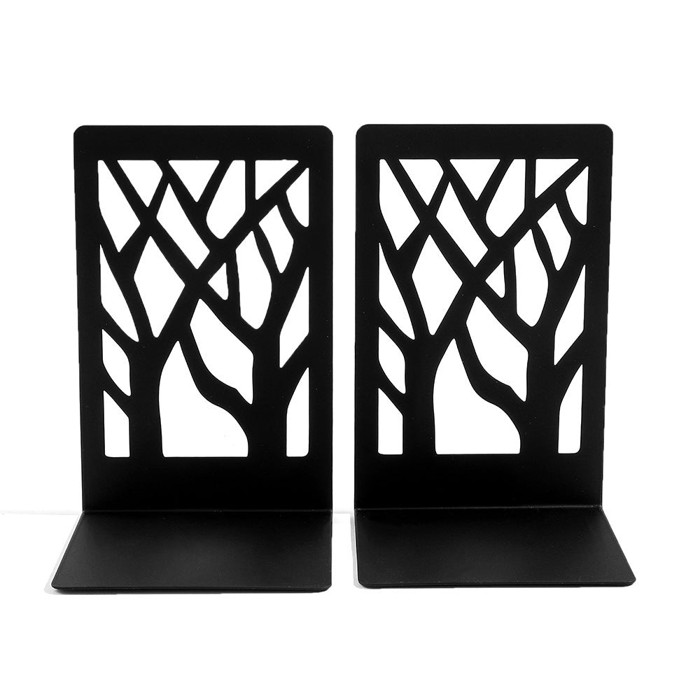 Elegantes Baumdesign Dekorative Buchstützen